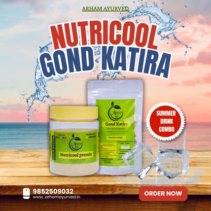 Summer coolant drink combo | Gond katira | Nutricool Premix