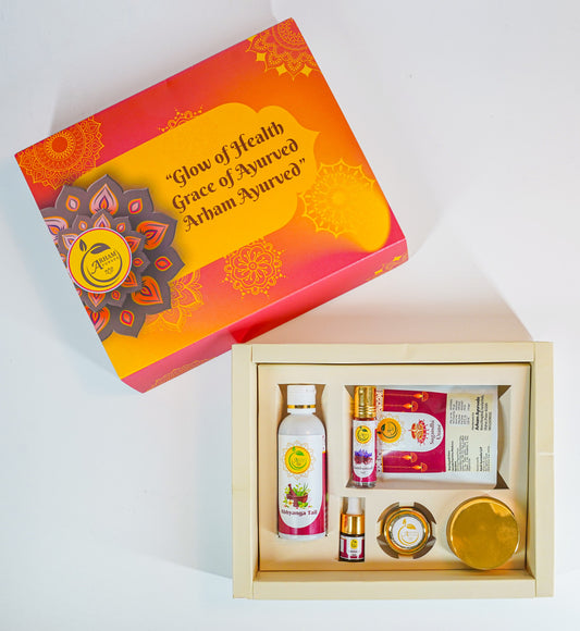 ARHAM AYURVED LUXURY GIFT BOX| अर्हम आयुर्वेद लक्झरी गिफ्ट बॉक्स.